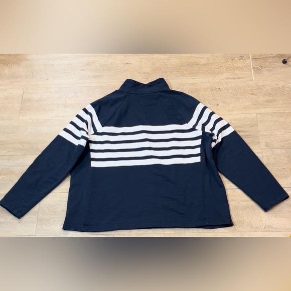 L.L. Bean Women’s Peaks Island Cotton 1/4 Zip Pullover Size 2X - Picture 9 of 9